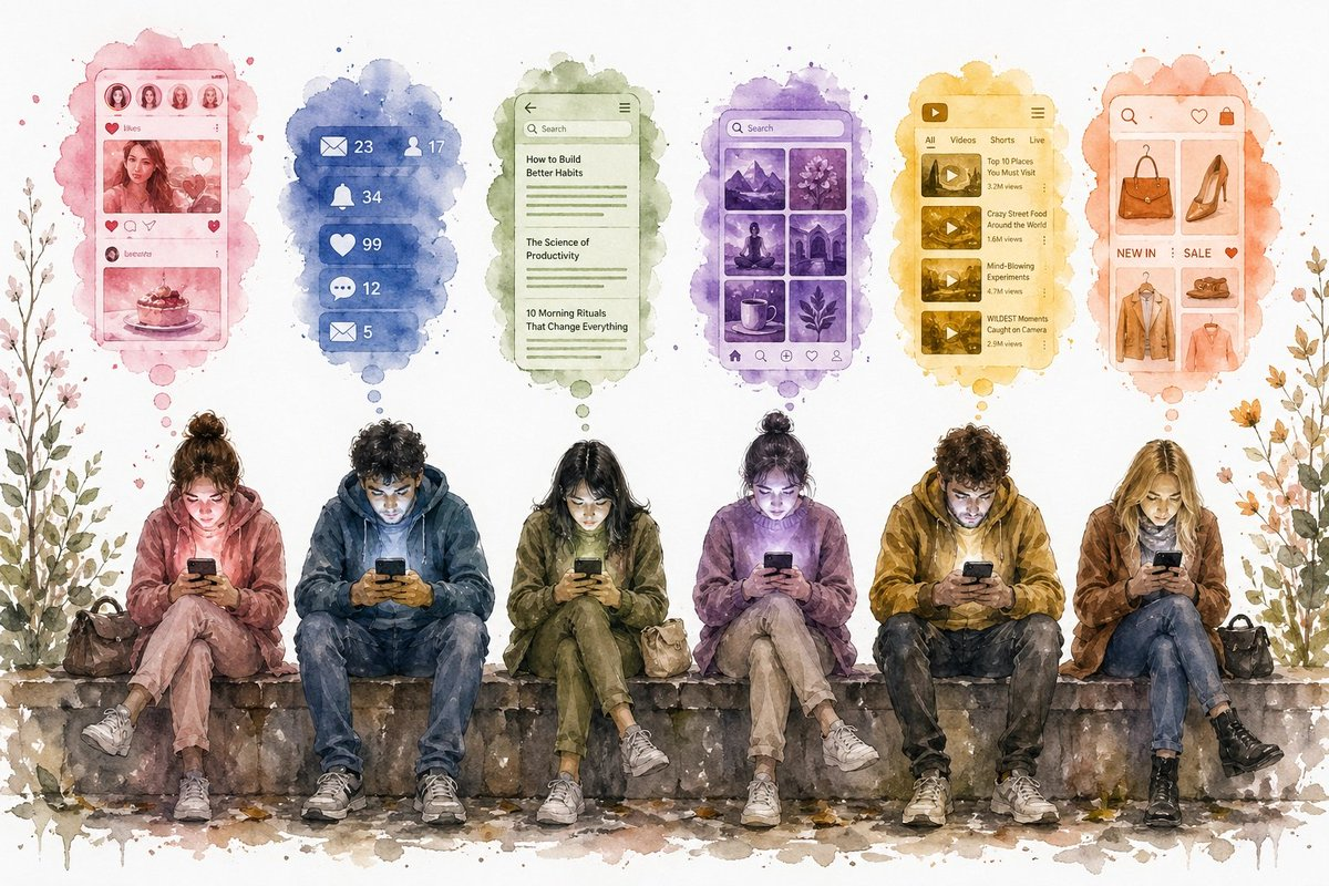 Different people, different feeds