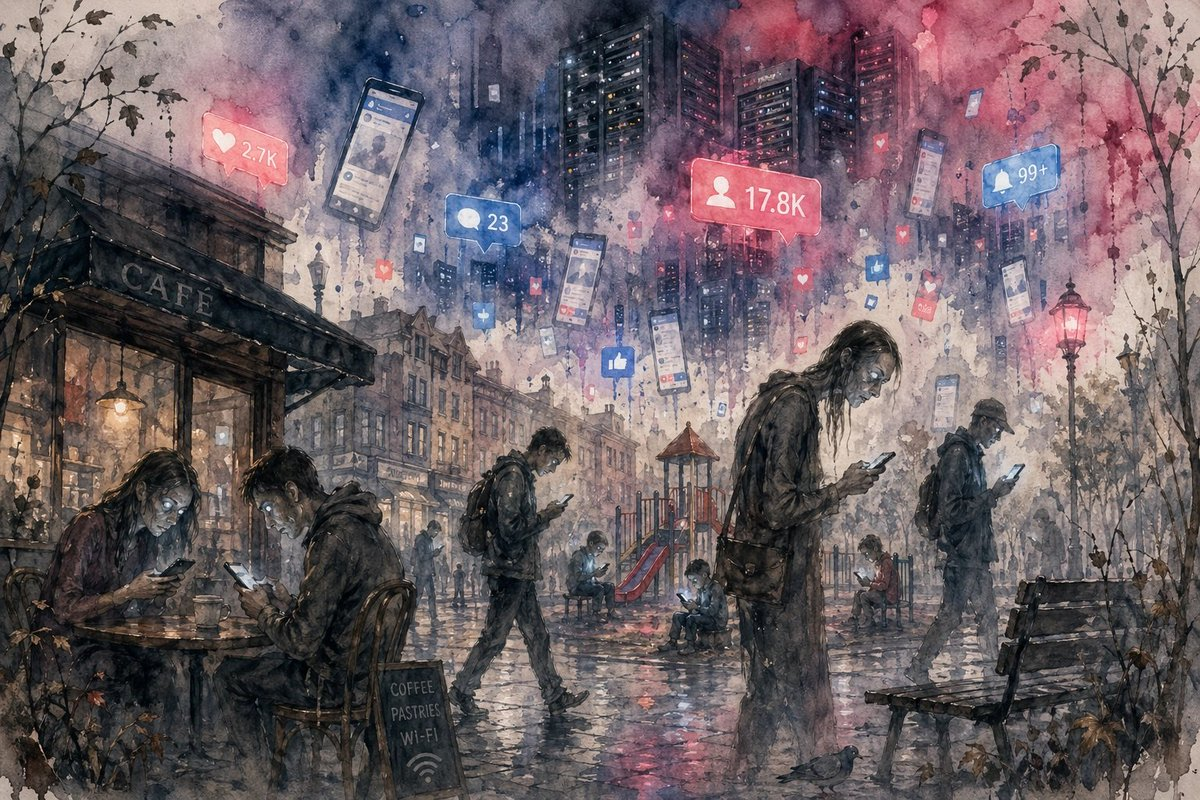 The digital environment bleeding into the physical